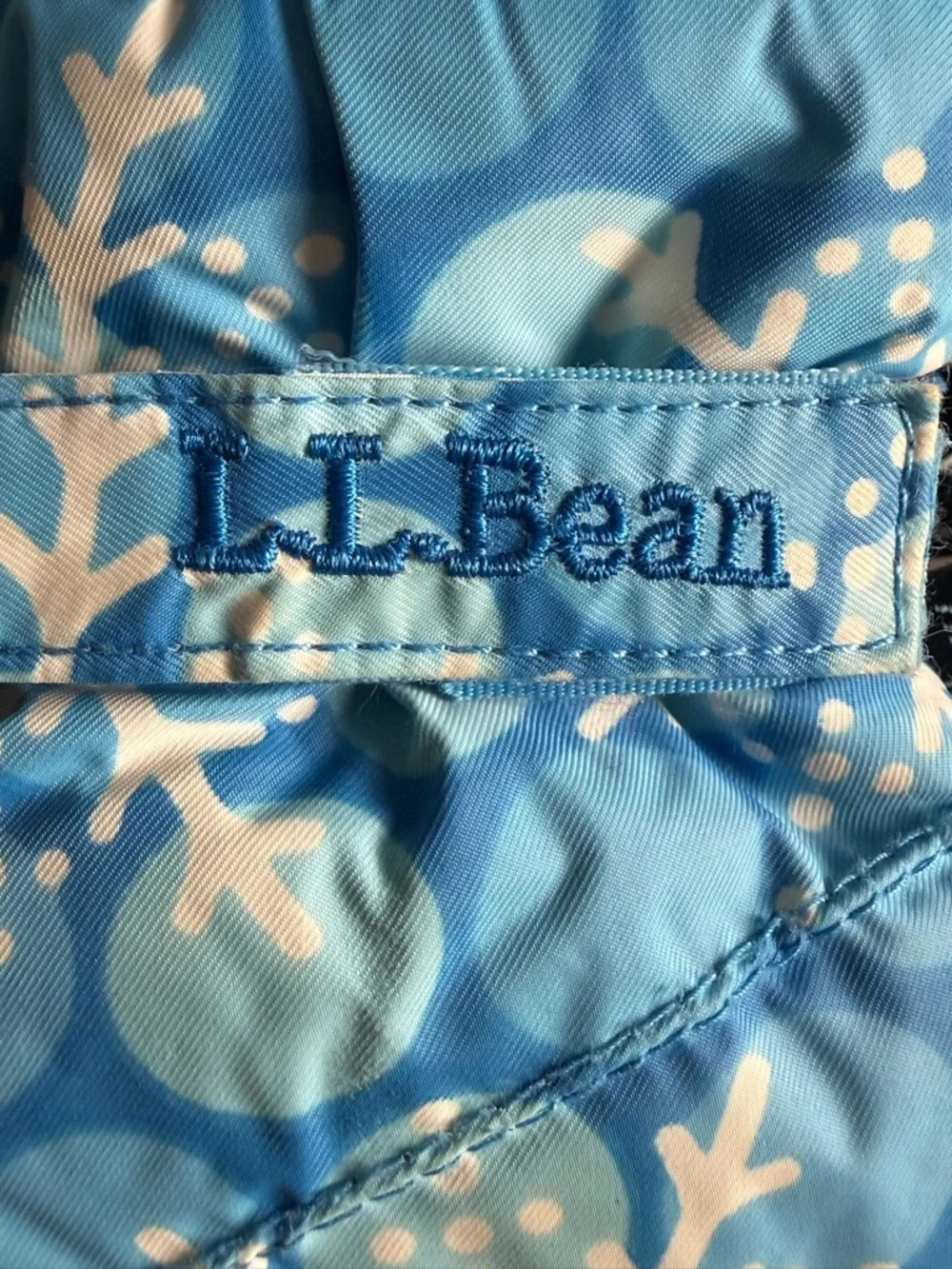 L.L. Bean Kids Winter Sports Thinsulate Gloves Nylon Leather Fleece Cuff Size M